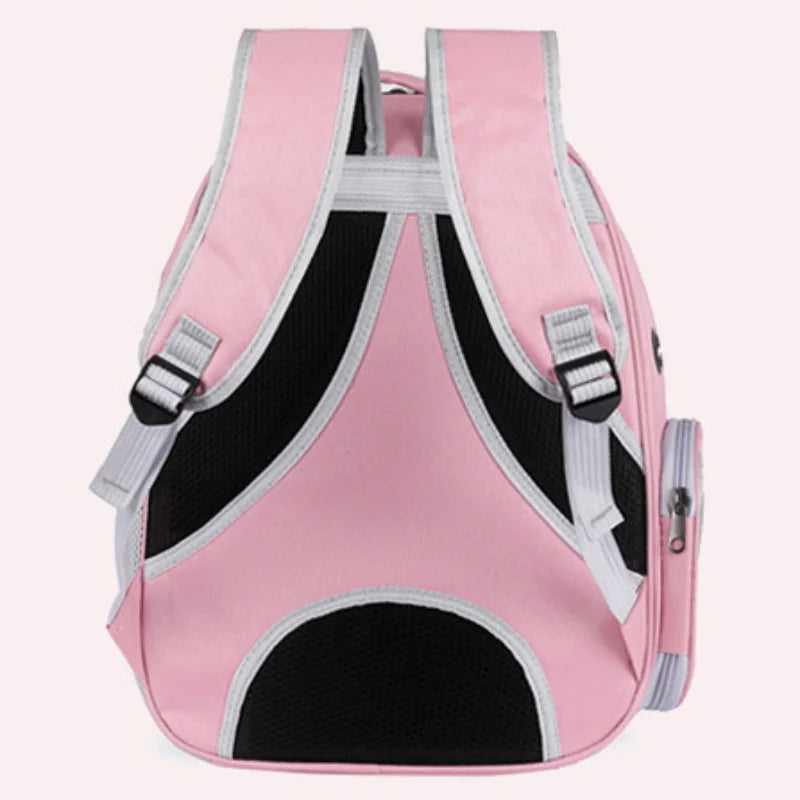 Mochila astronauta visão transparente