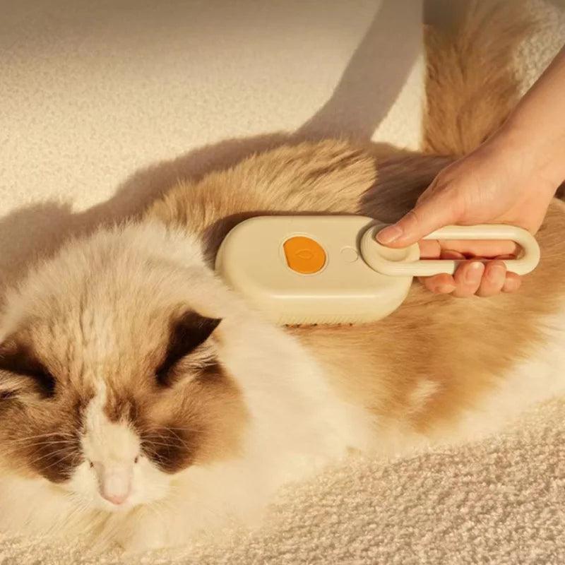 Pet Relax - Escova Elétrica para Pentear e Remover Pelos de Cães e Gatos