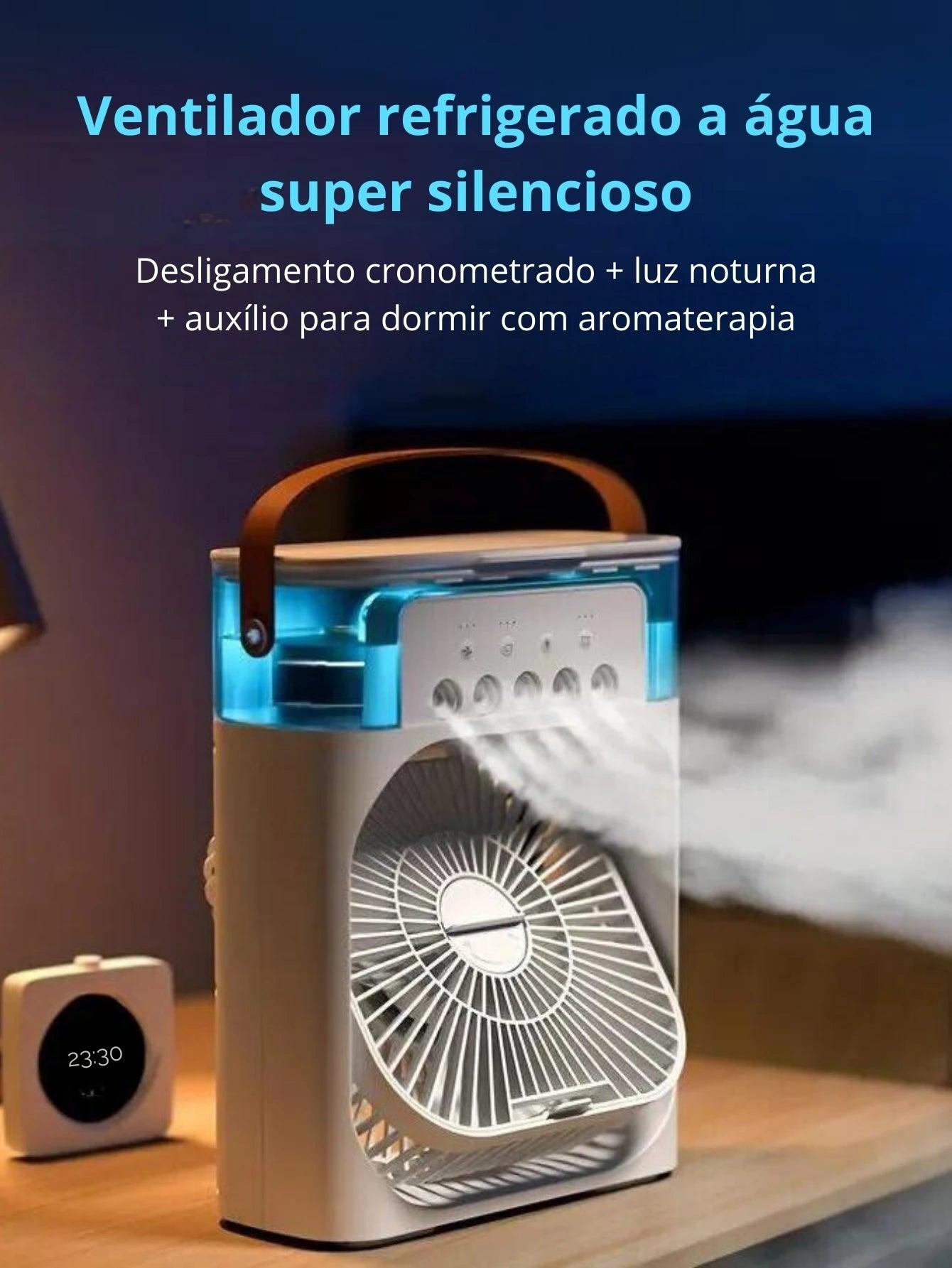 Mini Ar-Condicionado Portátil com Nebulização