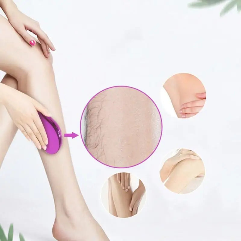 Depilador Reutilizável com Tecnologia Nano Cristal - Crystal Touch