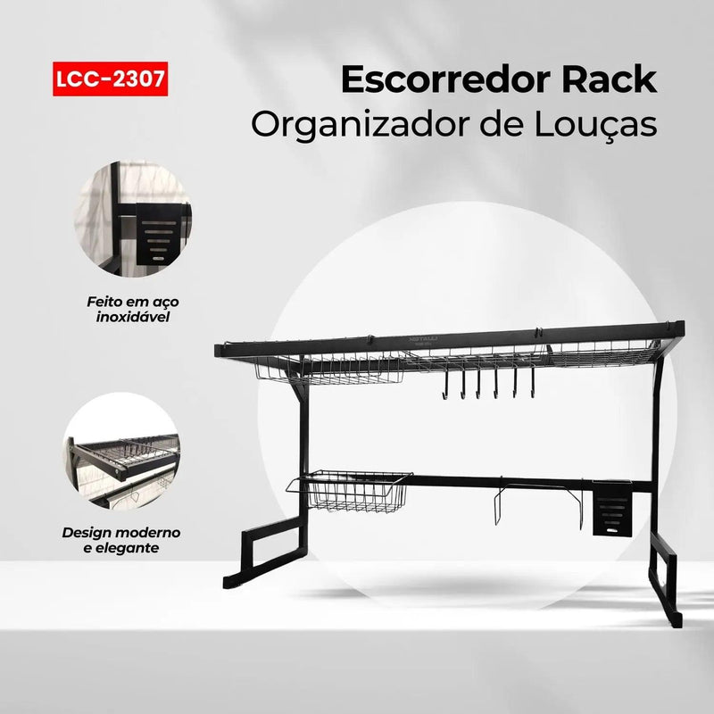 Escorredor de Louça Aço & Estilo