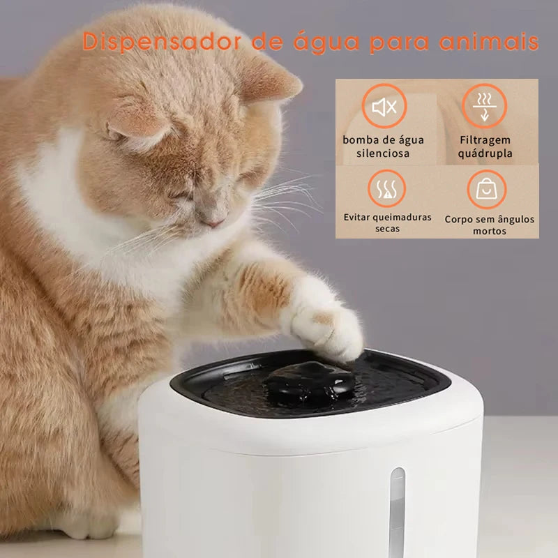 Dispensador de água inteligente para animais de estimação