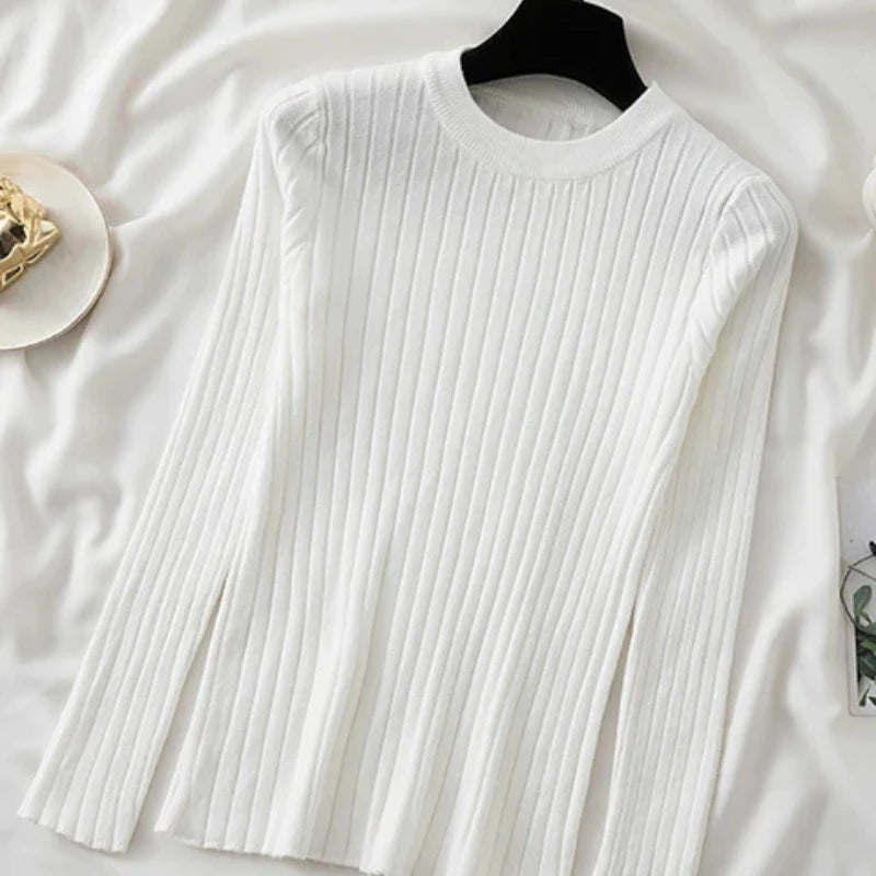 Suéter de Tricô em Cashmere Conforto e Estilo para o seu Outono