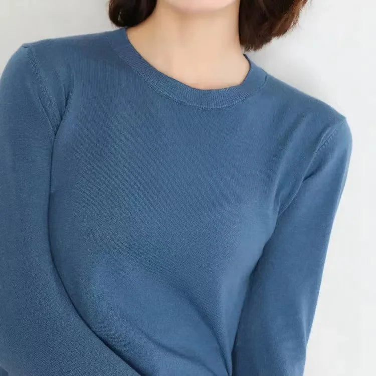 Suéter de Tricô em Cashmere Conforto e Estilo para o seu Outono