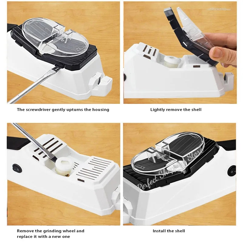 Afiador Eletrico MOONBIFFY o Corte Perfeito